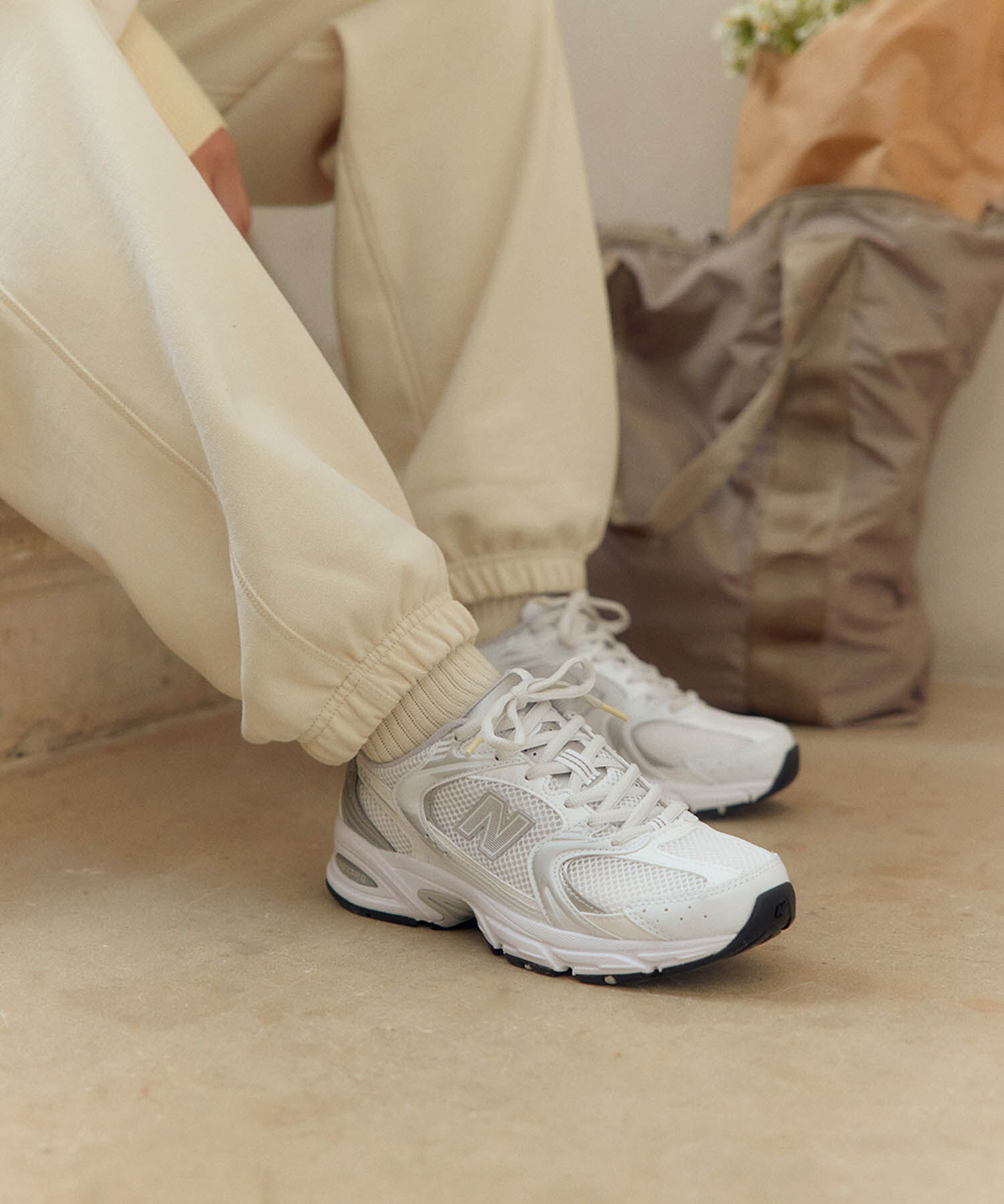 Tenis New Balance Para Mujer Blanco